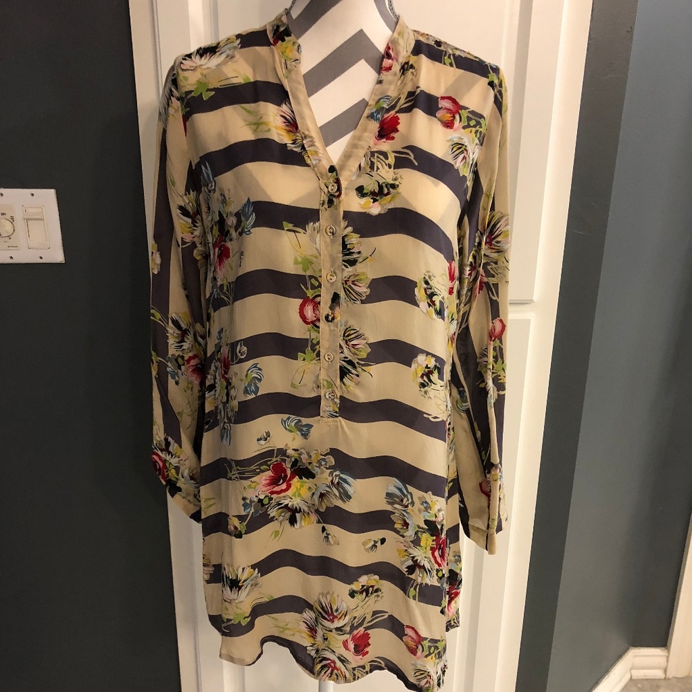 Striped Johnny Was Tunic